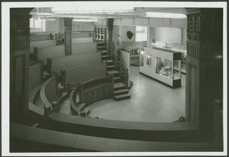 Lecture hall of Redpath Museum before the installation