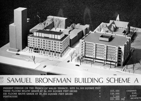 Bronfman model and area 
