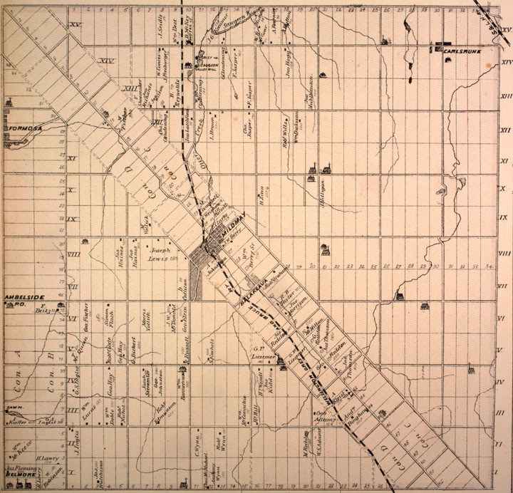 Map of Carrick Township