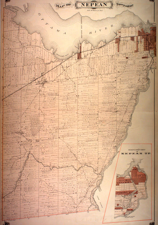 Map of Nepean Township