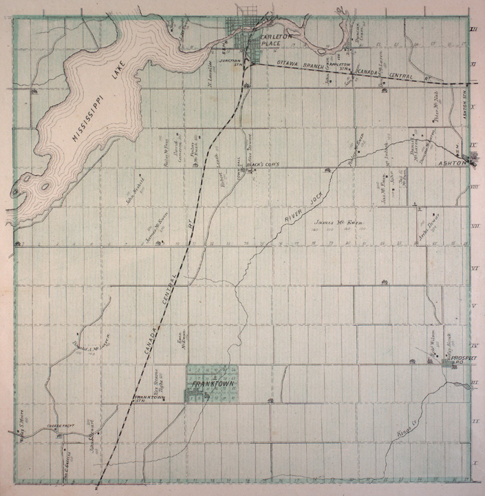 Map of Beckwith Township