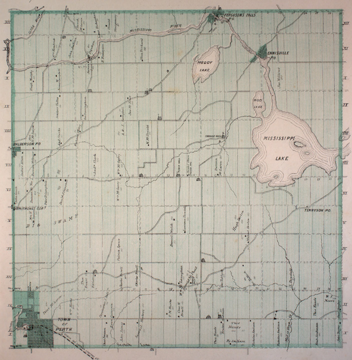 Map of Drummond Township