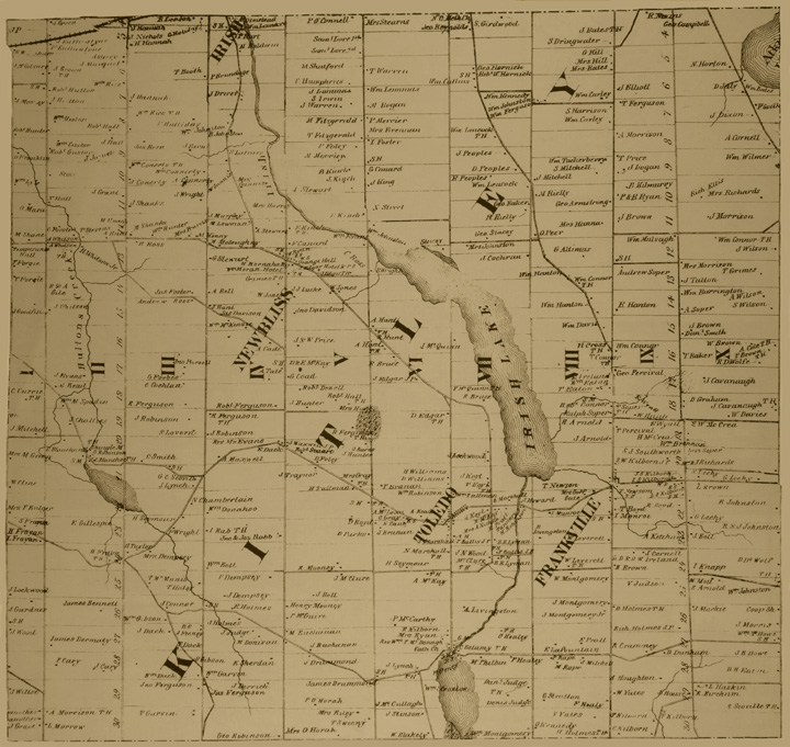Map of Kitley Township