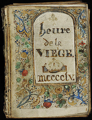 MS 158. Book of Hours for the use of Thérouanne. French, c. 1450