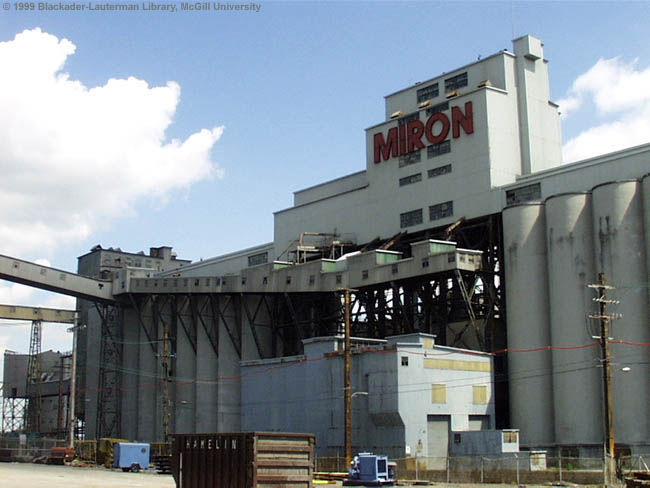 View, looking east, of east wing of grain elevator no. 3 (1999)