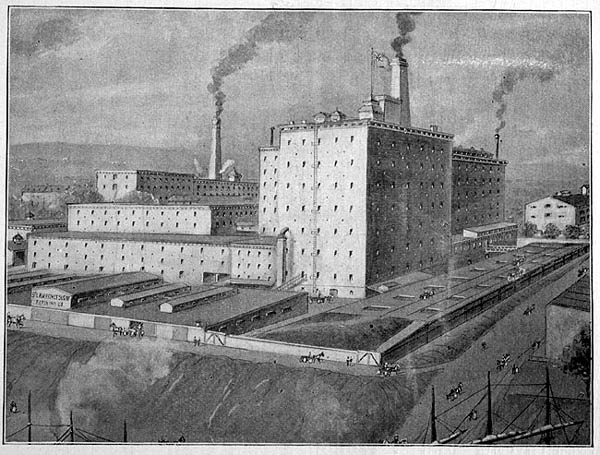 Illustration of ffrom 1932; Montreal: The Commercial Metropolis of Canada and the History of the Gazette 1778-1907 (Montreal: Gazette Printing, 1907), 214.